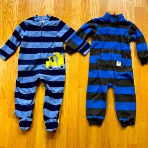 18 month fleece pajamas and warm outfit